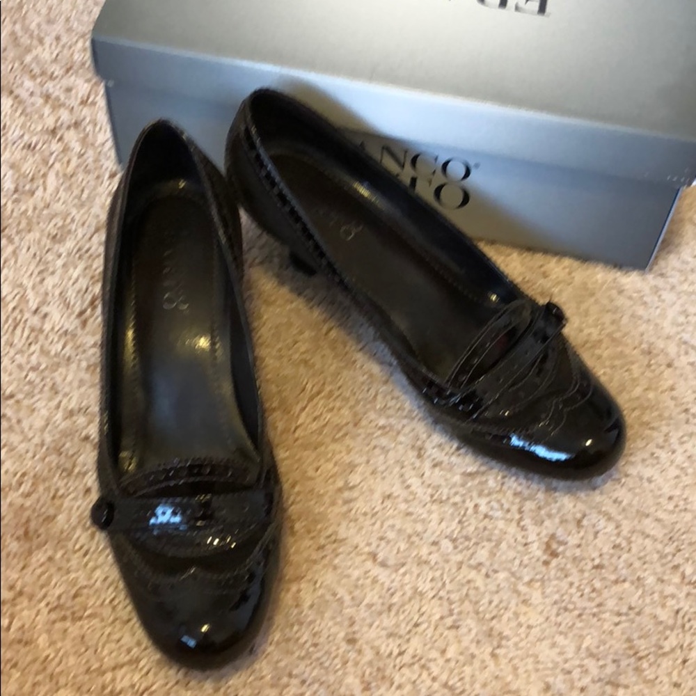 Franco Sarto Chocolate Brown Heels